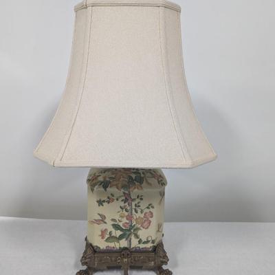 Metal Ceramic Table Lamp