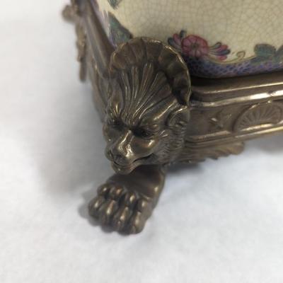 Metal Ceramic Table Lamp