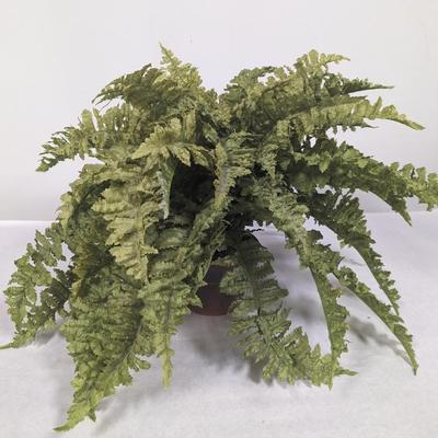 Artificial Fern Ceramic Pot
