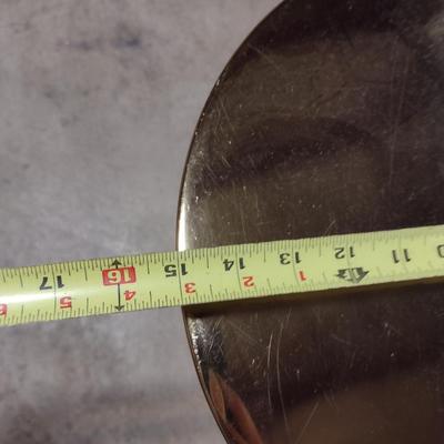 Metal Accent Table/Plant Stand- Approx 15" in Diameter, 22" Tall