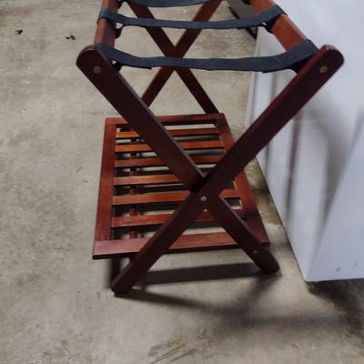 Folding Luggage Rack (Choice D)