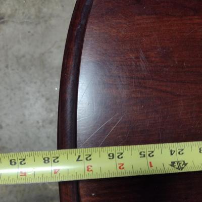 Wooden Drop Leaf Side/Accent Table