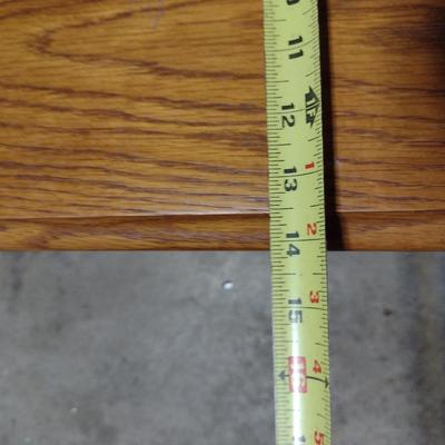 Wooden Side/Accent Table- Approx 14" x 18" x 22 1/2" Tall