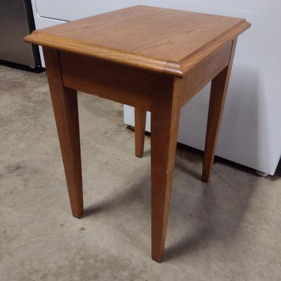 Wooden Side/Accent Table- Approx 14" x 18" x 22 1/2" Tall