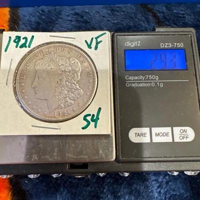 1921 MORGAN S 1$ U S COIN