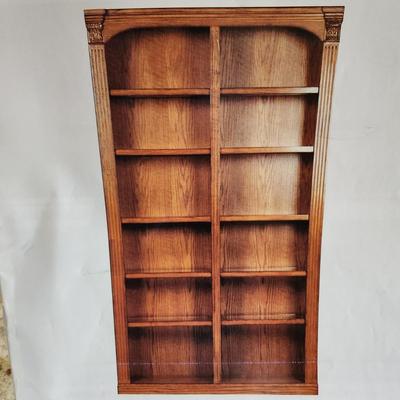 Broadmoore Lighted Bookshelves 48" x84"