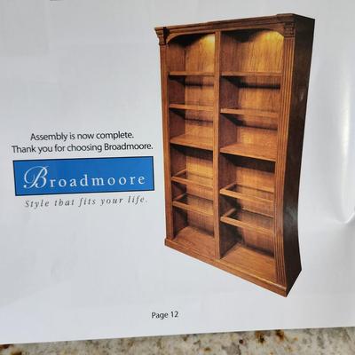 Broadmoore Lighted Bookshelves 48" x84"x13"
