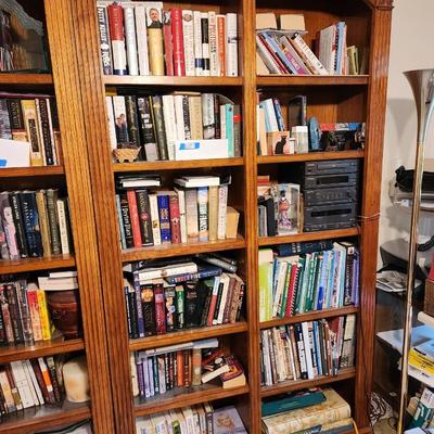 Broadmoore Lighted Bookshelves 48" x84"x13"