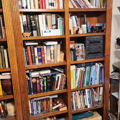 Broadmoore Lighted Bookshelves 48" x84"x13"