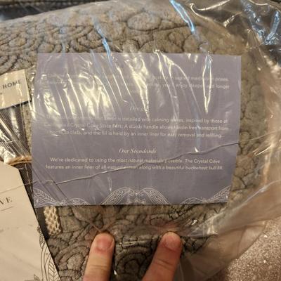3 Brentwood Home Crystal Cove Yoga Cushion Pillows New Still Sealed