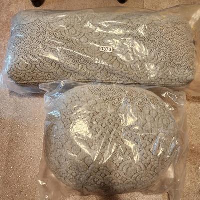 3 Brentwood Home Crystal Cove Yoga Cushion Pillows New Still Sealed