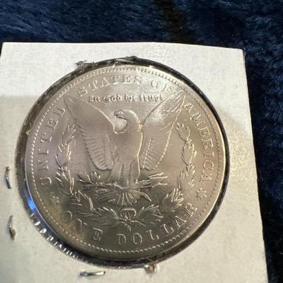 1899 MORGAN S 1$ U S COIN VF SILVER