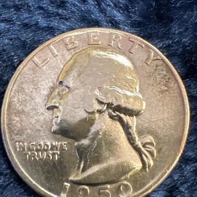 1950 D Washington Quarter Gem Bu Uncirculated 90% Silver