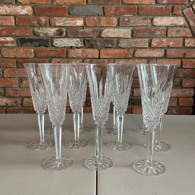 Lenox Crystal “Lenox Masterpiece” Fluted Champagne Glasses
