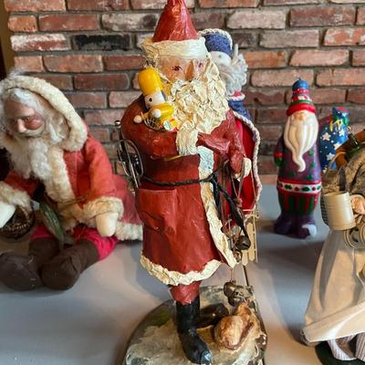 Lot of Vintage Assorted Christmas Ceramic Figurines