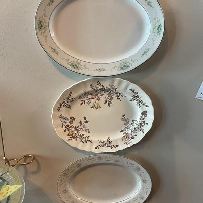 Lot of Assorted, Decorative and Serving Plates
