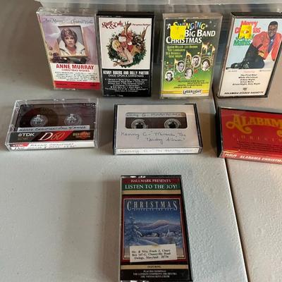 Lot of Assorted Cassette Tapes