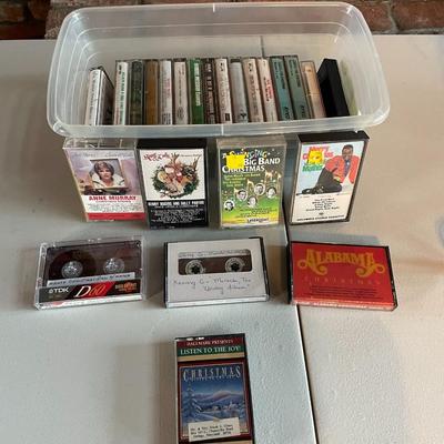 Lot of Assorted Cassette Tapes