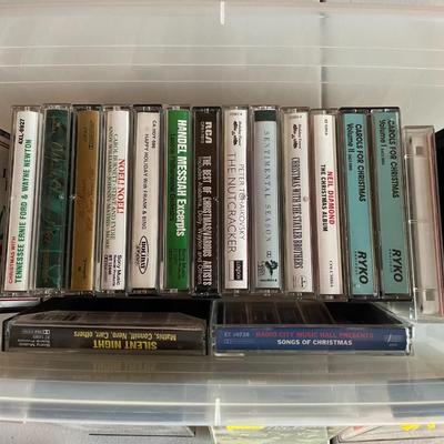 Lot of Assorted Cassette Tapes