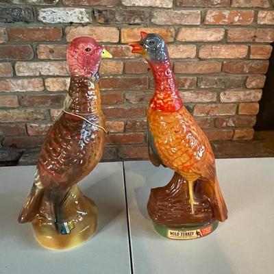 Wild Turkey Original Series Decanters - Includes 2