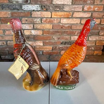 Wild Turkey Original Series Decanters - Includes 2