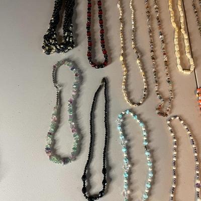 Lot of Assorted Costume Jewelry - Necklaces