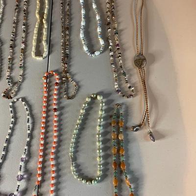 Lot of Assorted Costume Jewelry - Necklaces