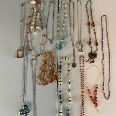 Lot of Assorted Costume Jewelry - Necklaces