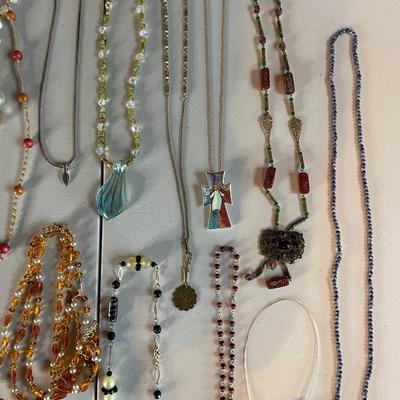 Lot of Assorted Costume Jewelry - Necklaces