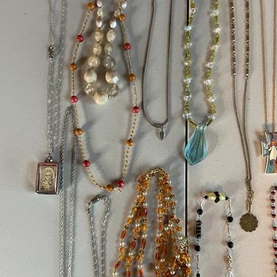 Lot of Assorted Costume Jewelry - Necklaces