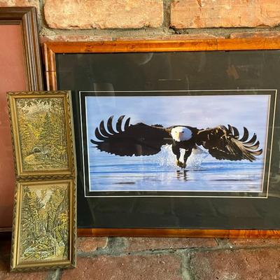 Lot of 4 Framed Art