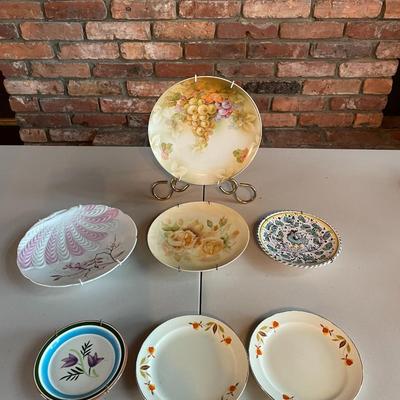 Lot of Hand Painted Plates