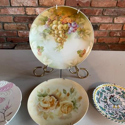 Lot of Hand Painted Plates