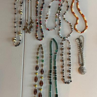 Lot of Assorted Costume Jewelry - Necklaces