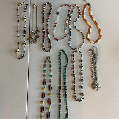 Lot of Assorted Costume Jewelry - Necklaces