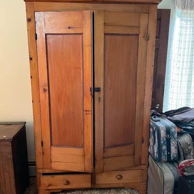 Solid Wood Armoire