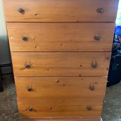 Vintage 5 Drawer Dresser