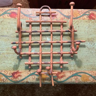 Two Baskets and Decorative Hanger