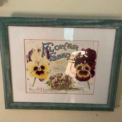 Lot of 4 Framed Prints