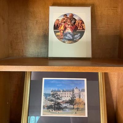 Lot of 4 Framed Prints