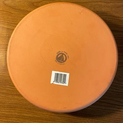 Terracotta Chip / Dip Server and Large Serving Plate