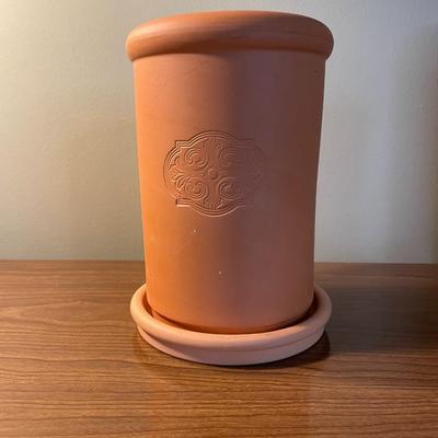 Terracotta Vintage Wine Coolers and Small Planters