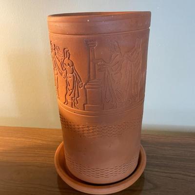 Terracotta Vintage Wine Coolers and Small Planters