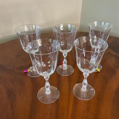 Vintage Fostoria Clear Wine Glass