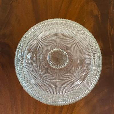 Vintage Cake Plate with Dome