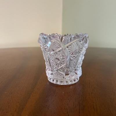 Vintage Assorted Crystal Pitcher and Glassware