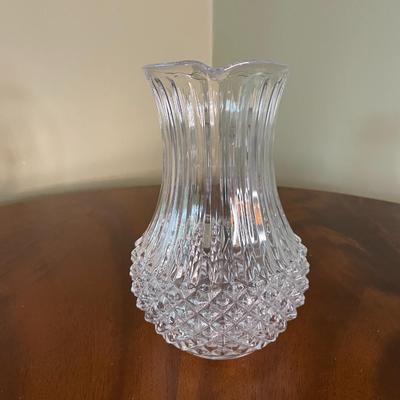 Vintage Assorted Crystal Pitcher and Glassware