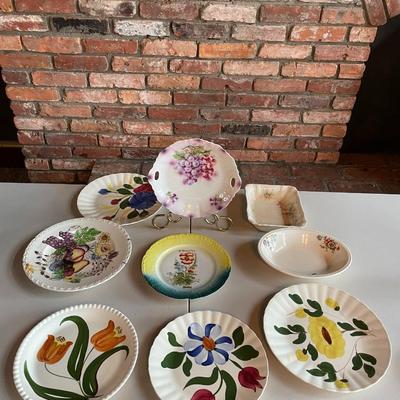 Lot of Plates and Serving Dishes