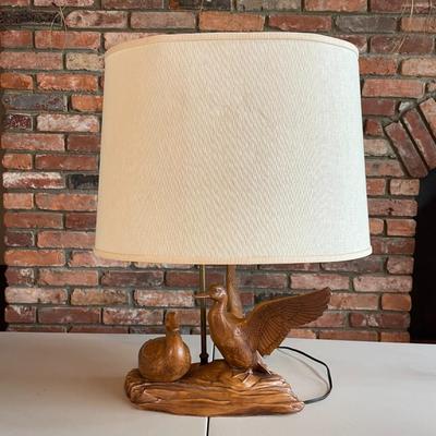 Table Lamp with Duck Design