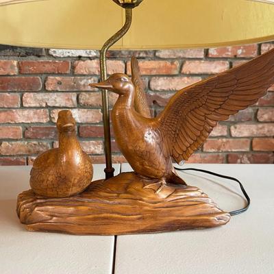 Table Lamp with Duck Design